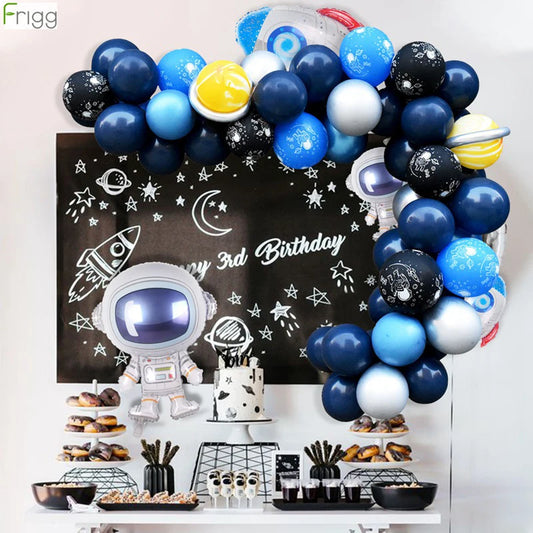 Outer Space Astronaut Balloon Kit for Kids' Birthday